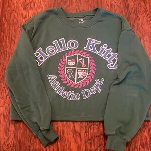 Hello Kitty cropped sweatshirt